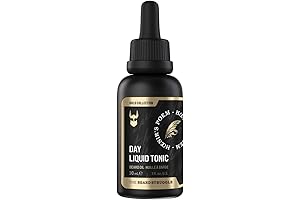 The Beard Struggle - Day Liquid Tonic Beard Oil - Gold Collection,...