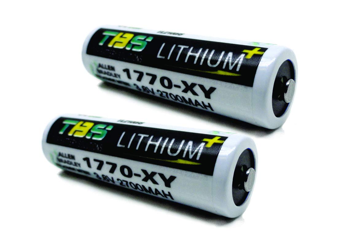 2pc Allen Bradley 1770-XY Battery -PLC-2- Mini PLC-2 - PLC-5 Logic Control Replacement Battery