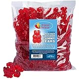 A Great Surprise Peach Hearts Gummies - 5 Pounds - Orange Candy - Bulk Gummies