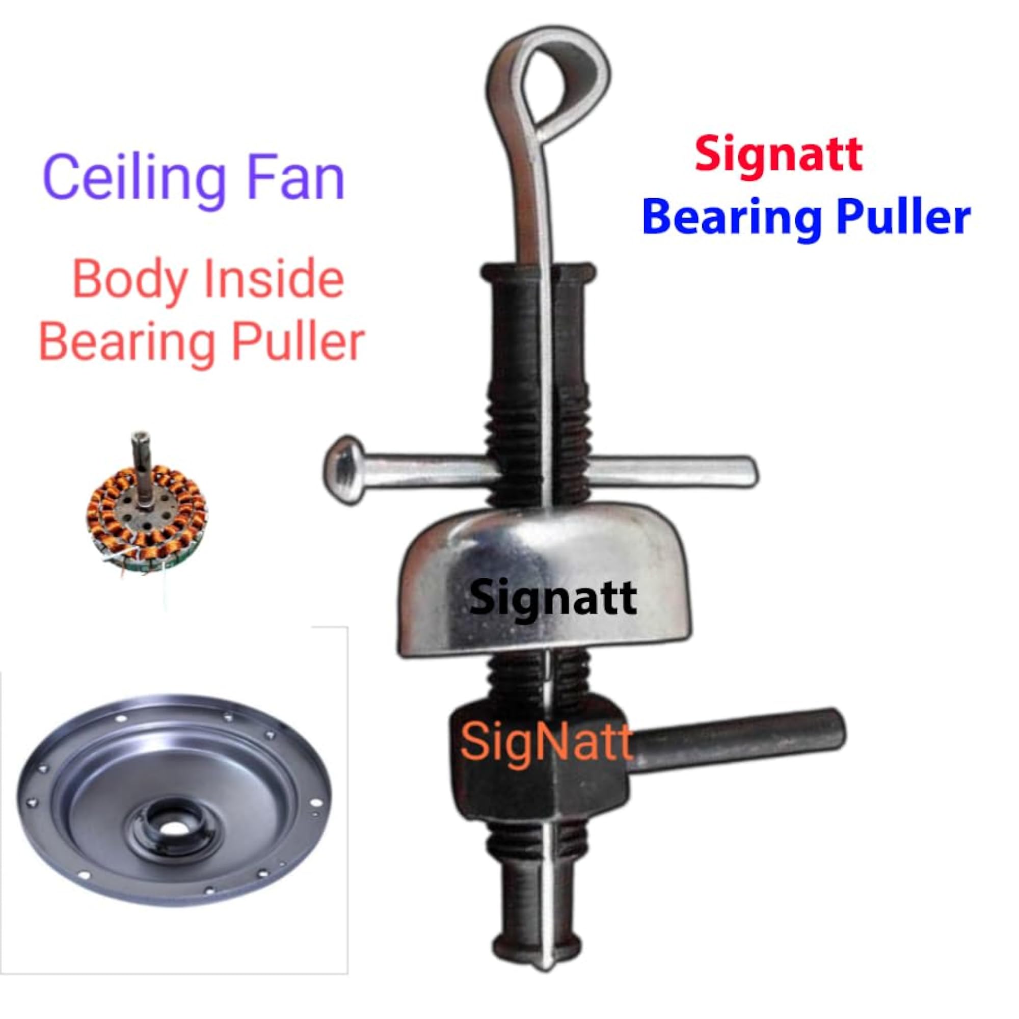 Combo Set 4 Inch Bearing Gear Puller & Fan Puller