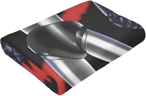 Miniatura 6 de Mazinger Z - Manta de franela súper suave de microforro polar ultrasuave para sofá, cama, sofá, viajes, campamento, 50 x 40 pulgadas