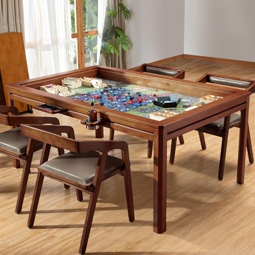 BKTSUNAMI Cherry Wood Gaming Table