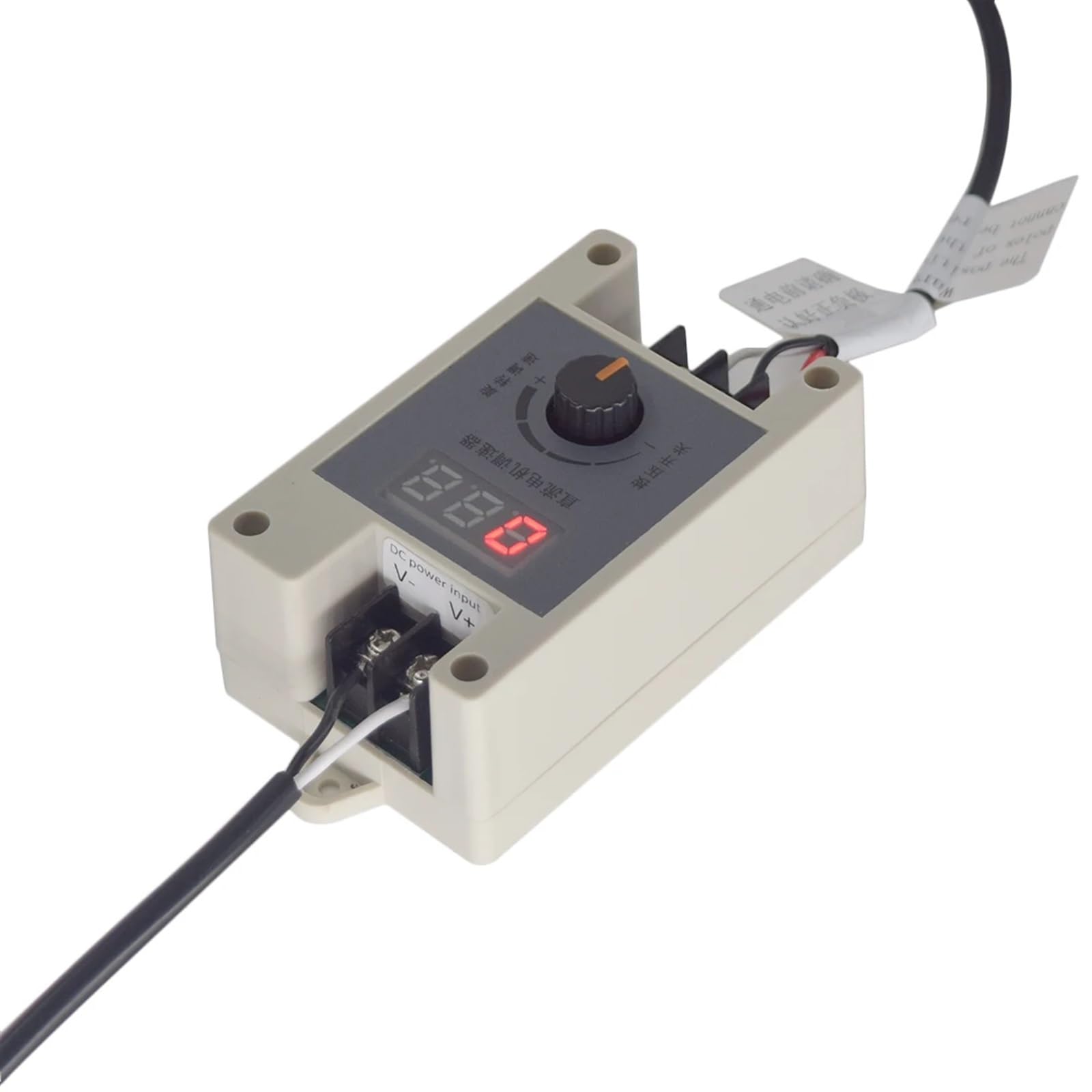 Motor de vibración de CC BLDC con controlador de velocidad PWM, 30 W, 3700 rpm, sistema antifatiga de alta fuerza, vibrador de hormigón