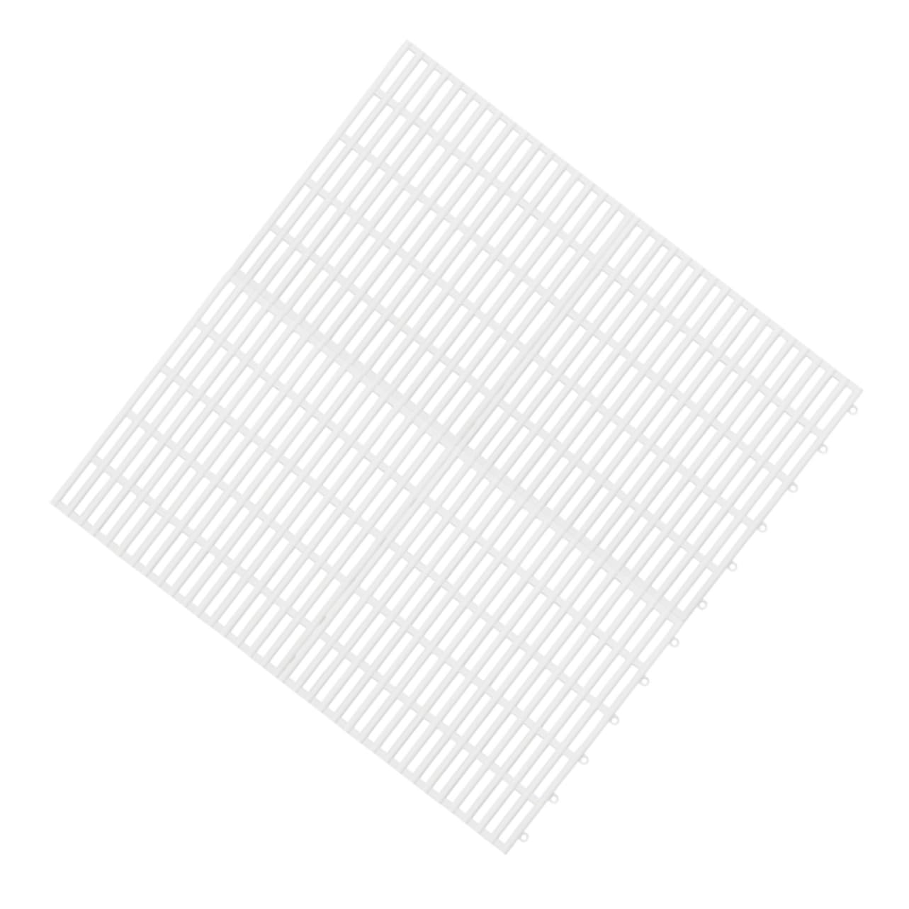 Alipis Tappetini Antiscivolo Tpe Quadrati 4 Pezzi per Bagno