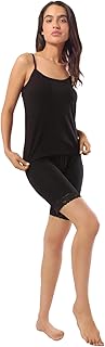 Eve Chantelle Womens Thin Lace Edge Tank Top Undershirt