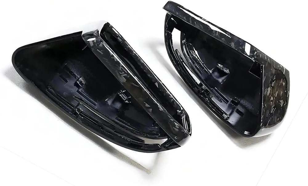 2 X ABS サイド ドア バックミラー ミラー キャップ カバー トリム 適用: メルセデス ベンツ A CLA GLA GLK クラス W176 W117 X156 X204 タイプ001 AL-JJ-4309 AL Exterior parts for cars：オートパーツエージェンシー