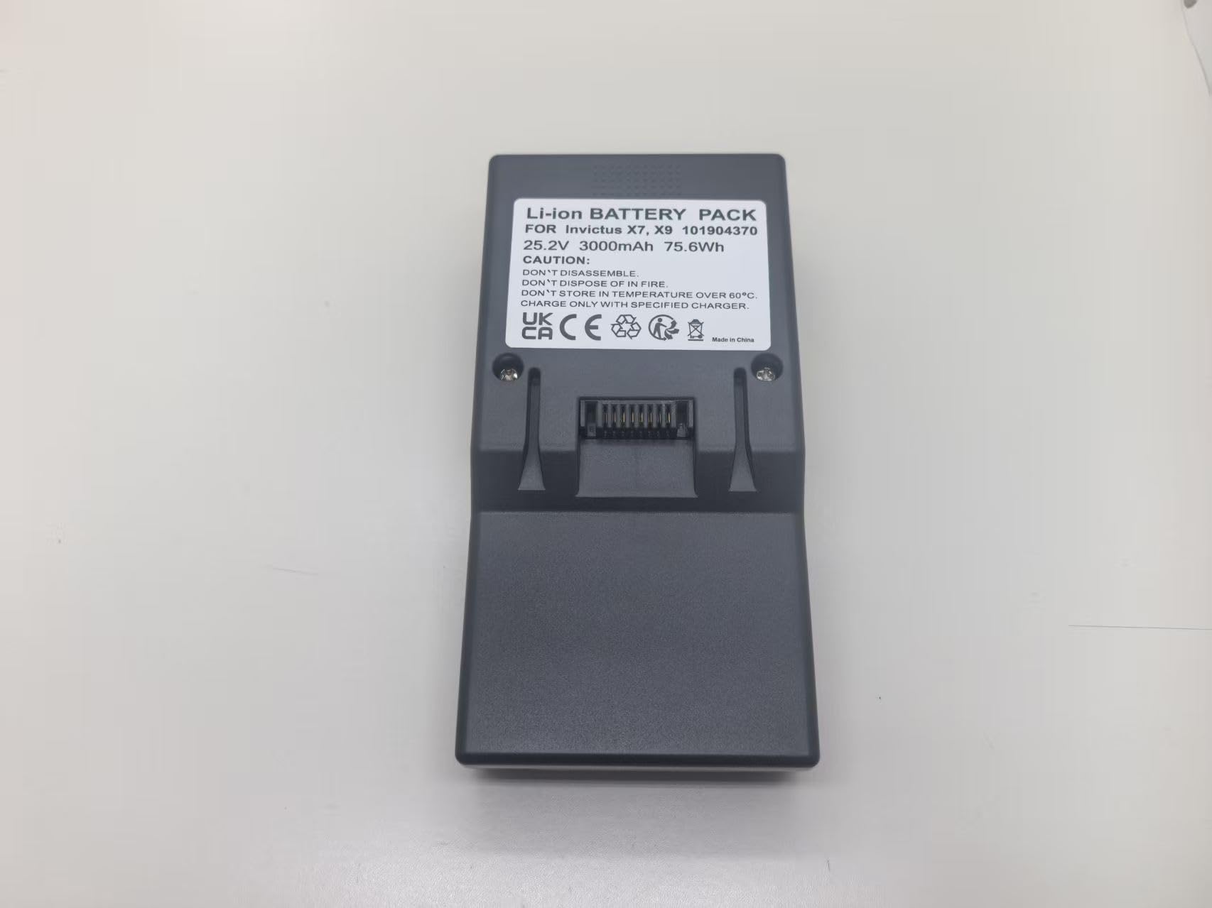 25.2V 3000mAh Li-Ion akku für Genius Invictus X7 X7-01 X9 X9-01 A8 A9 Staubsauger,Ersatz für Modell 101904370, ZB1669-7S1P-01,Für iRobot H1 Staubsauger Akku ABL-E1