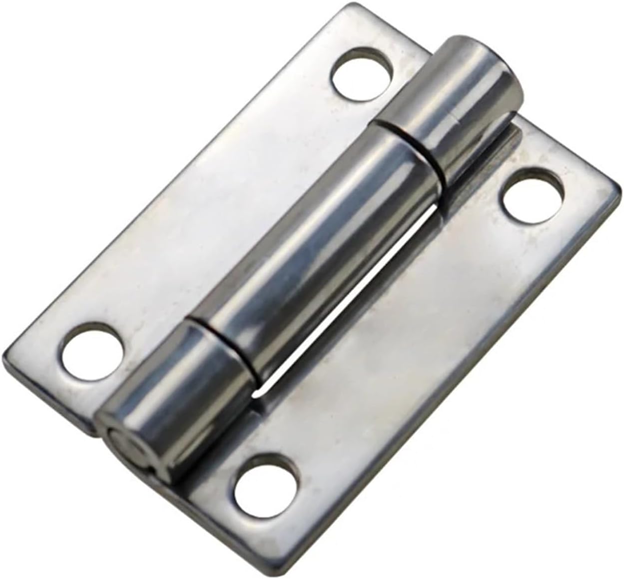 1pc Stainless Steel Shaft Thickened Mirror Polished Square 2.5 Inch Square Corner 60 * 40 Thickened Industrial Hinge