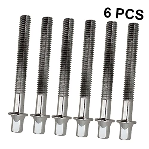 6Pcs Drum Lug Mounting Screws con Arandelas Plata Duraderas para Accesorios de Redoblante Ligero y Fácil de Usar Esencial para Mantenimiento de Batería miniatura 7