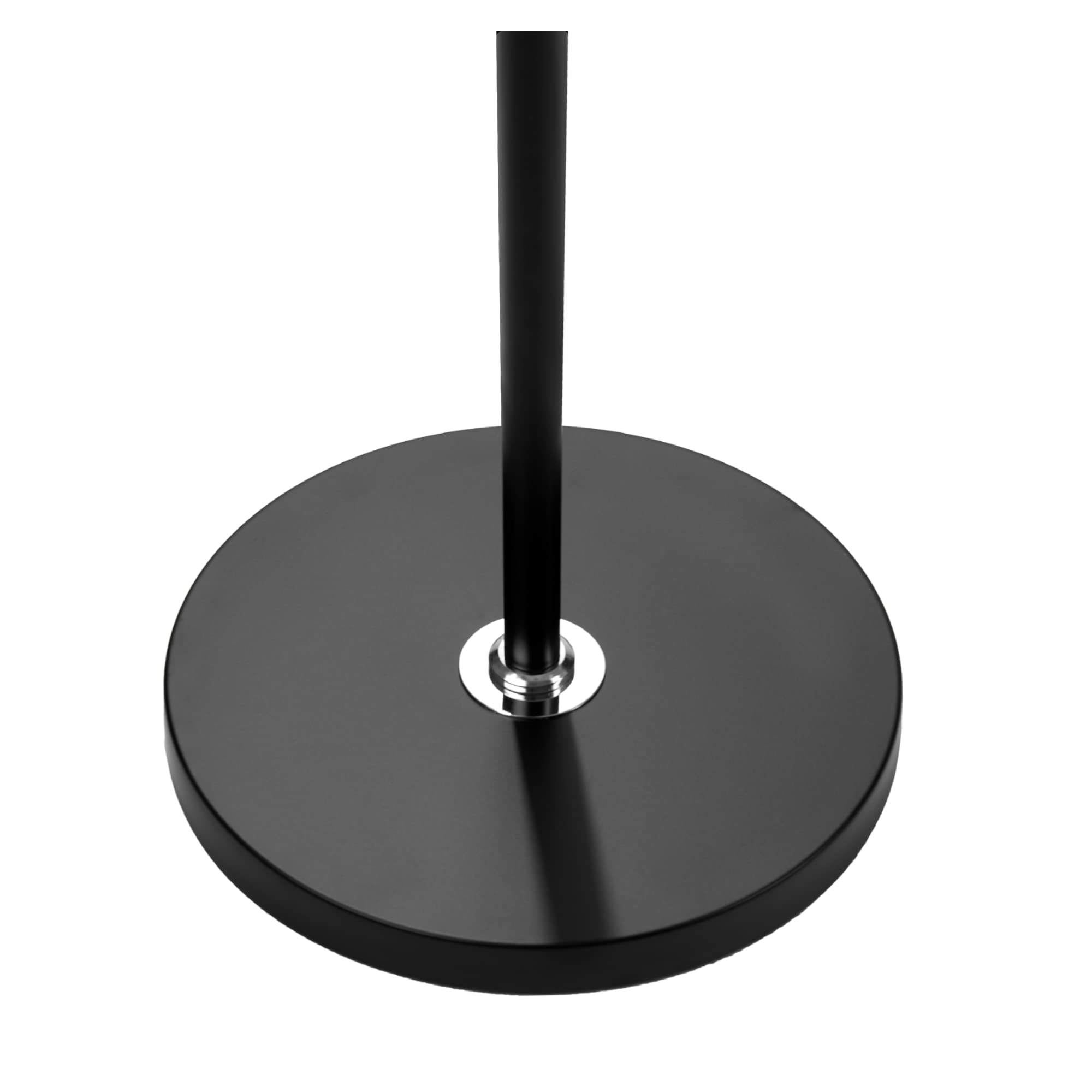 Virone LAR Lampada Da Terra Con Braccio Flessibile 155 cm max 20W E27 (Nero)