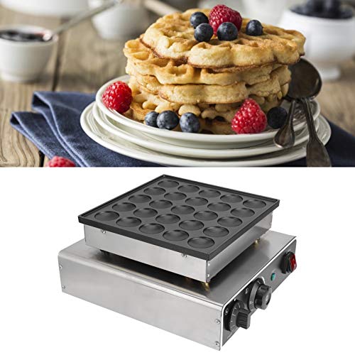 Máquina de muffin, 25 furos 950W elétrica de aquecimento rápido máquina de waffle muffin panqueca ap