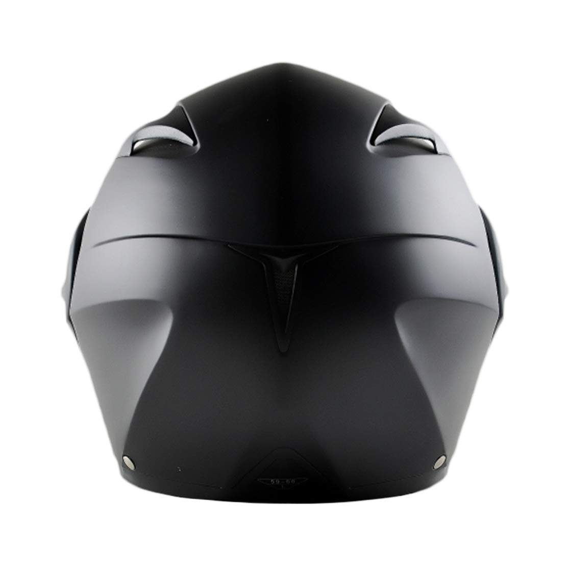 Moduł z wysokim klapą, kask motocyklowy, podwójna osłona przeciwsłoneczna, ochrona przed zaparowaniem, kask motocrossowy, wyjmowana podszewka, dla mężczyzn i kobiet, na 4 pory roku, srebrny, M (55-58 cm)