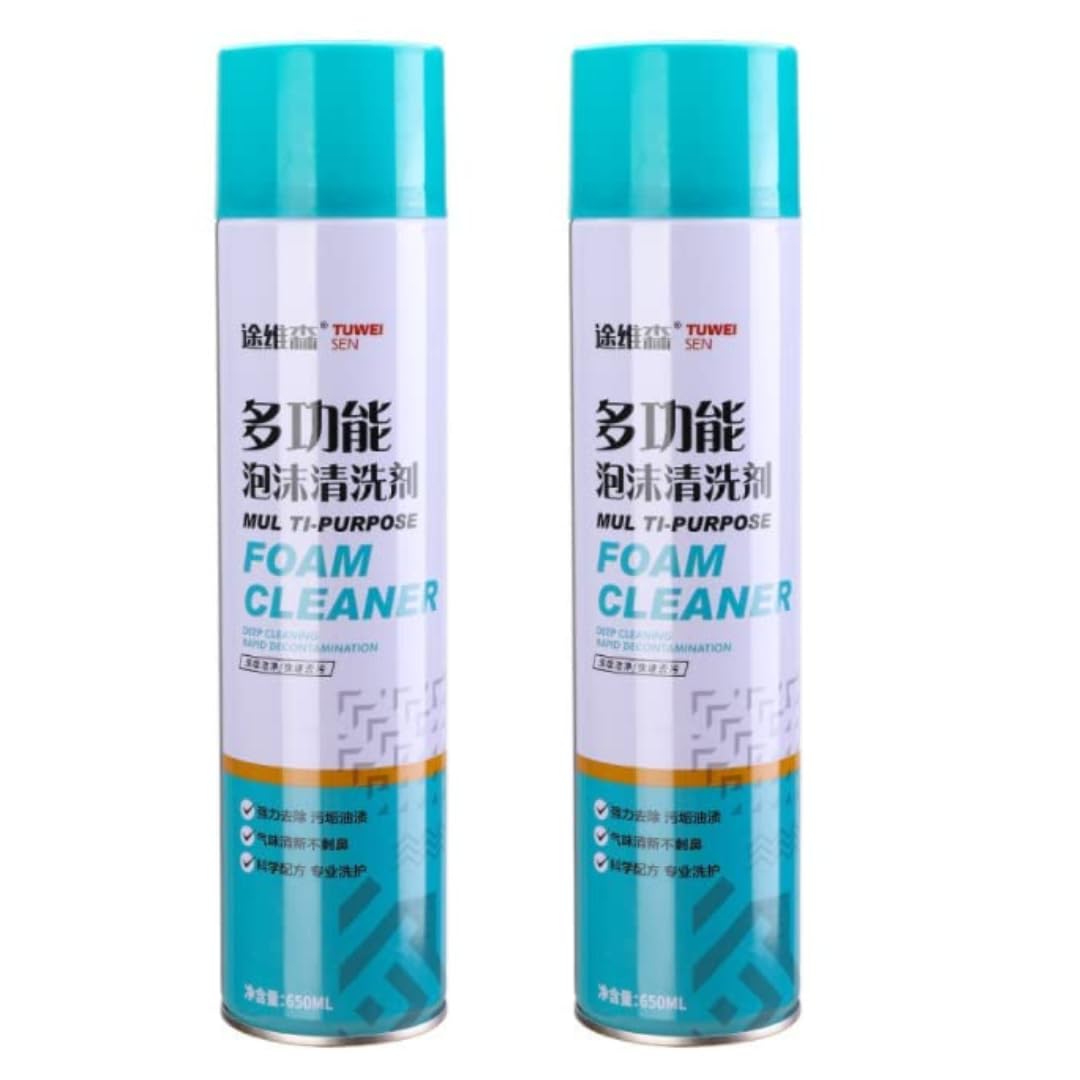 Foaming Car Interior Cleaner Multipurpose Foam Cleaner Spray | Car Seat/Exterior & Interior/Shoes/Sofa Cleaning Spray-650ml (PACK OF 1)-image-19