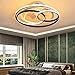 Wentylator sufitowy z oświetleniem LED Nowoczesna lampa sufitowa Możliwość przyciemniania za pomocą pilota Kreatywny miękki wentylator Sypialnia Niewidoczny wentylator sufitowy Ośw