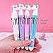 Cmecial Unicorn Pen Set With Case, Rainbow Unicorn Pens for Girls, Cute Pens for Girls, Multicolor Cute Pen For Kids