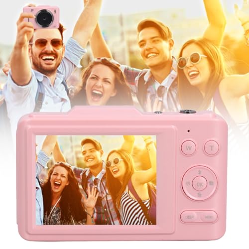 Câmera Digital 4K 48MP Imagens Ultra Nítidas Câmera de Vídeo Portátil Com Zoom Digital 16X para Vlog