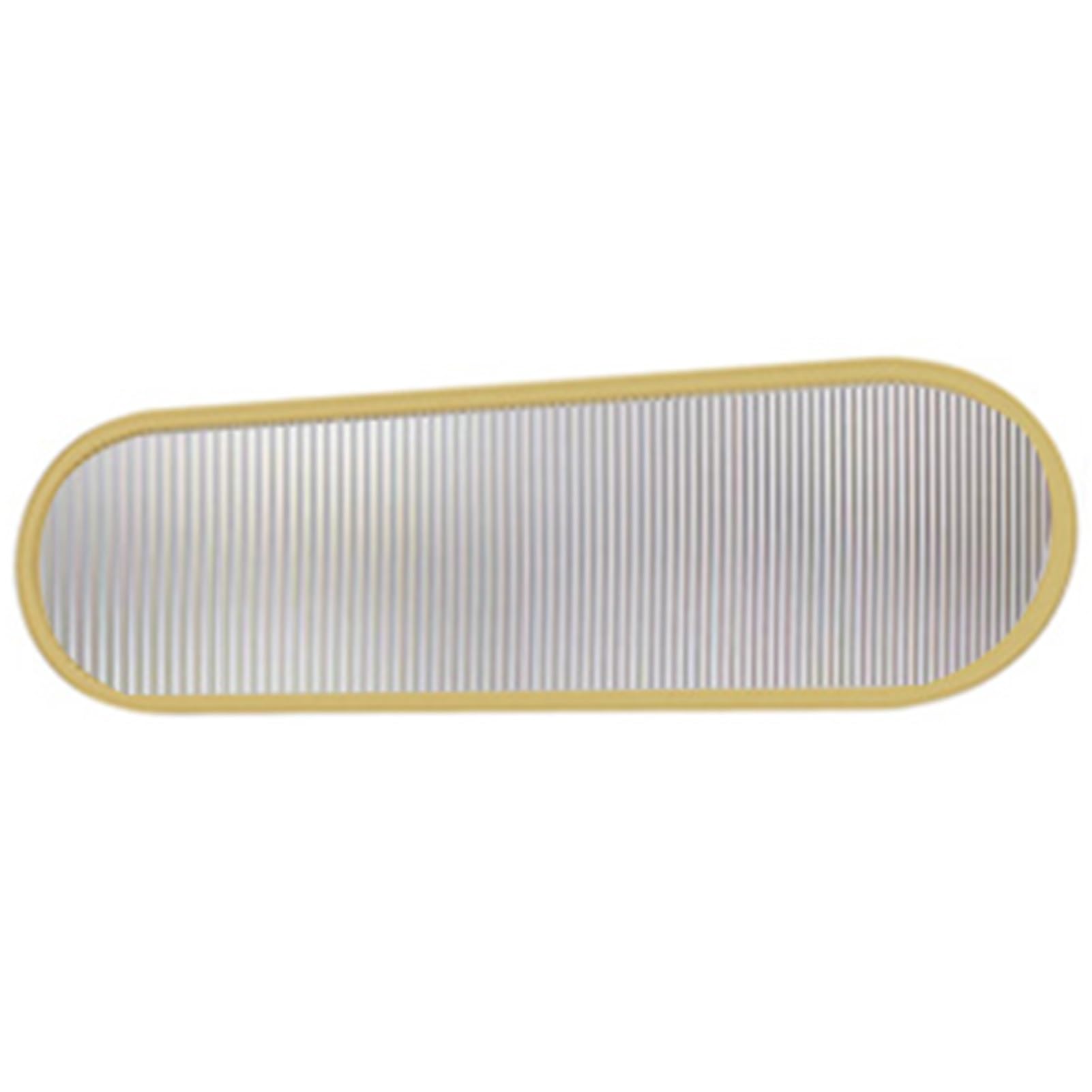 Paroi semi-fixe acier inox 35x50 cm séparateur comptoir