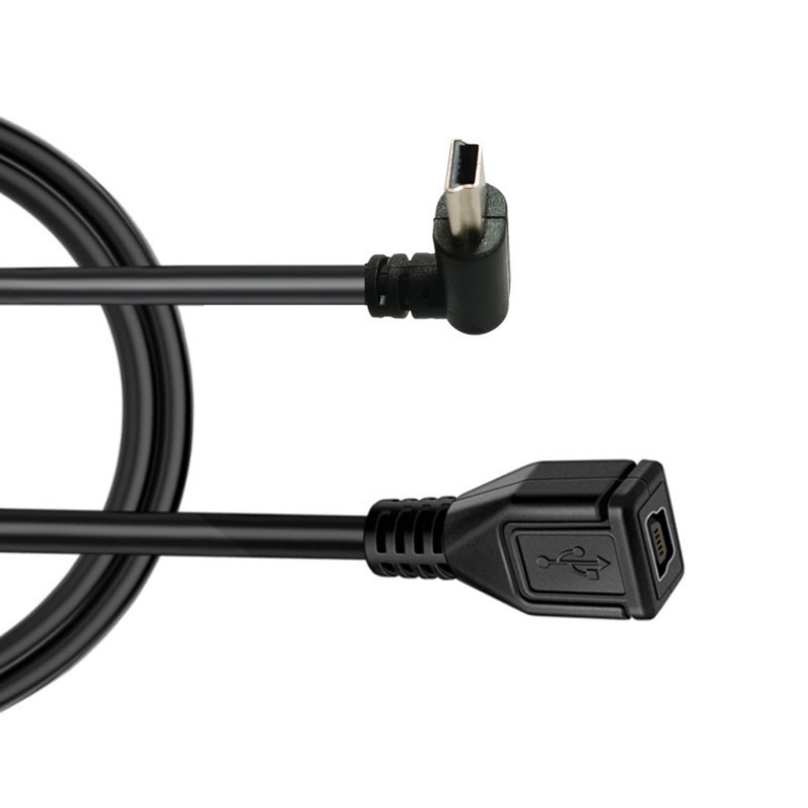 APGLSXY Dustproof USB 5Pin 5Pin Male to Female Extension Data Power Cable Car Panel Mount Data Transfer Extension Cable USB Power