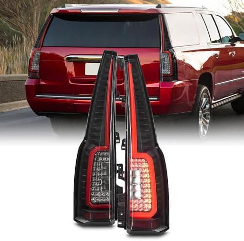 JSKAPA Tail Light Compatible With 2015-2020 Chevy Tahoe Suburban Rear Brake Turn Signal LED Driving Light Assembly Left Driver Side Replace 84467058 In | Whizz Tail Light Assemblies - Foto 9