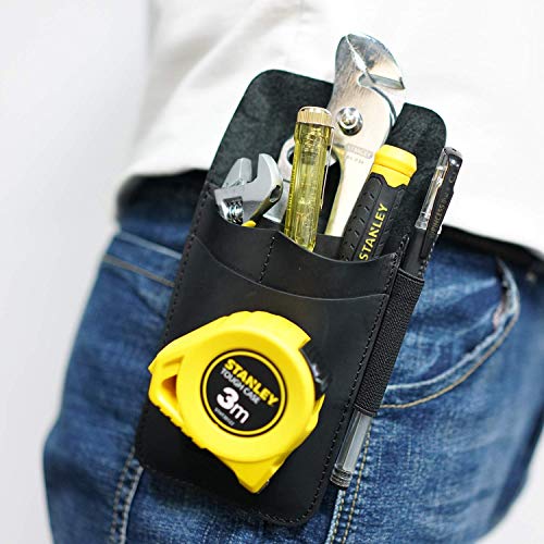 Viperade Pj13 Multitool Sheath Knife Flashlight Sheath + Pj14 Leather Tool Pouch Tape Measure Holder Pliers Pouch #TOP7