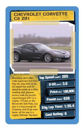 Top Trumps Top Gear Cool Cars 2 Card Game, Multicolor, Small - Image 3