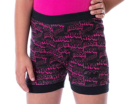 DC Comics Big Girls Batgirl Boom Whak Whoom Tank Pajama Short Set Loungewear3