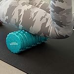 The Original Body Roller - High Density Foam Roller Massager for Deep Tissue Massage of The Back and Leg Muscles - Self Myofascial Release of Painful Trigger Point Muscle Adhesions - 13" Turquoise - Image 4