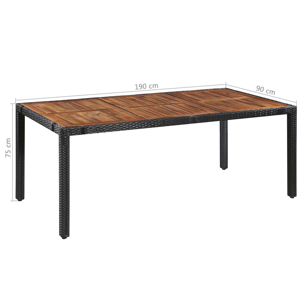 VidaXL Sedie da Giardino con Cuscini 8 Pz Legno Massello Acacia • Prezzi