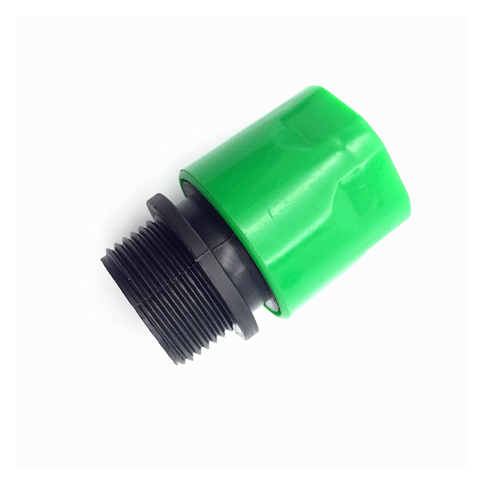 Garten-Klempnerschlauch-Adapter 100 stücke 3/4 zoll garten tropft bewässerung schnelle stecker beschläge adapter männlich stecker und 16mm versiegelt schlauch stecker schlauchverteiler