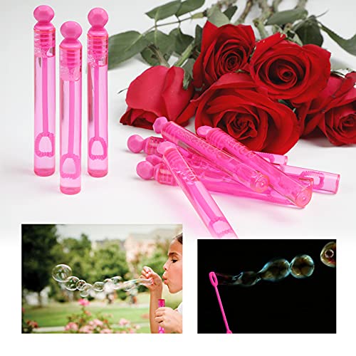 Bohiyahoo Party Favors Mini Bubble Wands Tube Bulk Toys 32Piece 8Colour Themed Birthday Wedding Bath Time Summer Best Gift Family Outdoor Use Safe For Boys Girls Bubble Solution Bubble Maker #TOP6