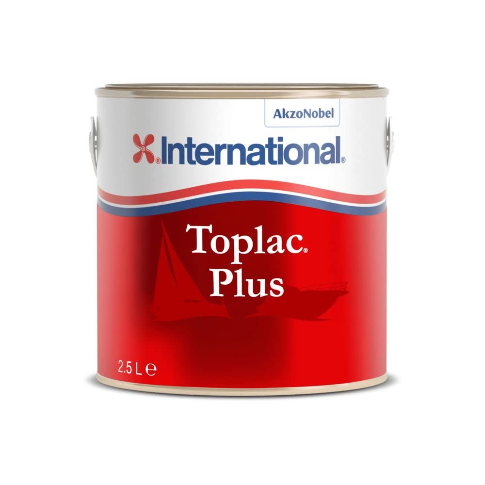 International Toplac Smalto Monocomponenente, colore: Bianco 001, size: 750 ml A+B
