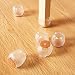 16 protectores de silicona para patas de silla de mesa, tapas de...