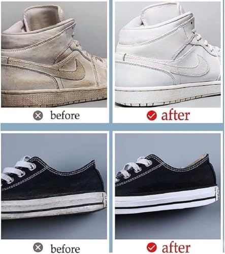 Generic White Shoe Cleaning Cream with Sponge 260g - Image 6