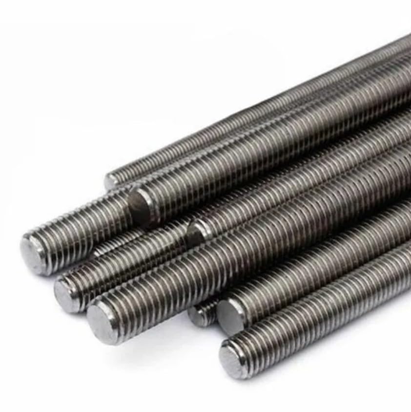 4EFE 2pcs Rustproof SS304 Threaded Rod M8 8mm OD 300mm (0.3 mtr) Long for 3D Printer CNC Robotics Machines DIY Projects-picture-31