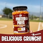 Twin Peaks Low Carb, Keto Friendly Protein Puffs, Mesquite Barbecue (300g, 21g Protein, 2g Carbs, 120 Cals)