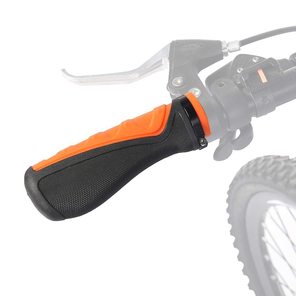 Grips, 22mm Rubber Handlebar Grips Protector Anti-Slip Comfort Locking Ergonomic Shifter Grips for Mountain Bike, Mountain Grips, Folding, 1 Pair