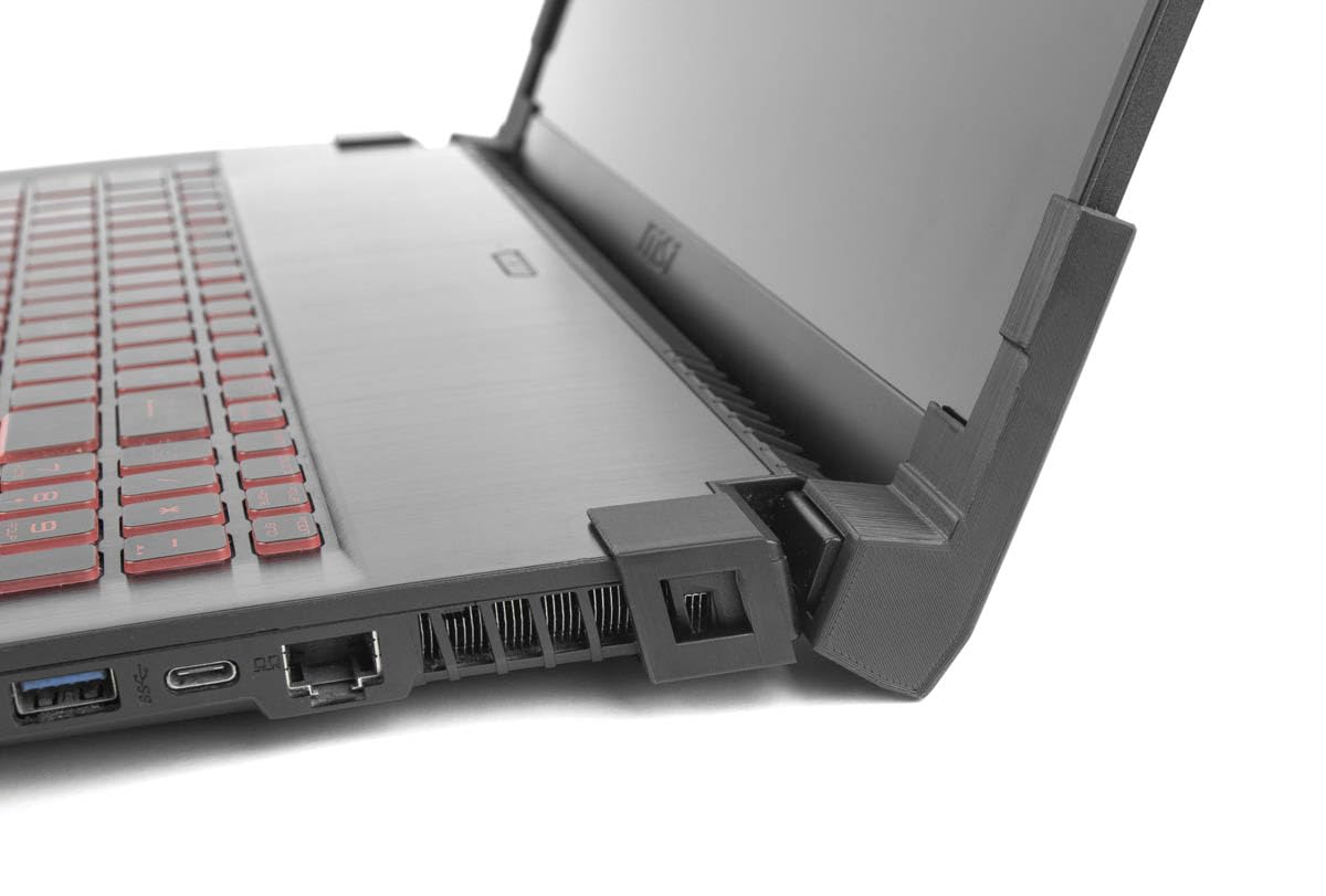 Kit di riparazione per il notebook MSI GF75 Thin 8RD 8RC 10SCXR MS-17F1 (cover superiore, cover dello schermo, cover inferiore, palmrest, cerniere)