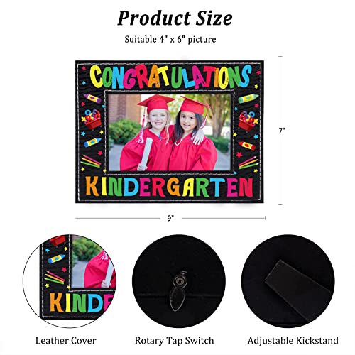 Whatsign Kindergarten Graduation Picture Frame 2023 Prek Kindergarten Preschool Graduation Photo Frame Congratulations Kindergarten Graduation Gifts Picture Frames For Kids Boys Girls Daughter Son #TOP6