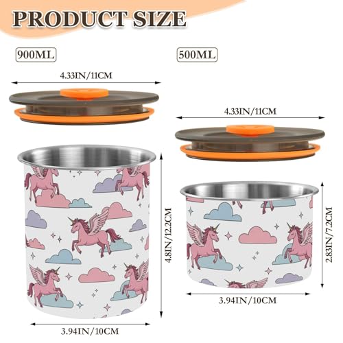 Envase de acero para café Domiking 900 ml miniatura 2