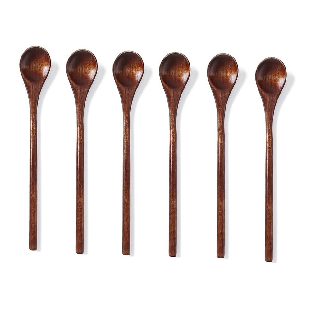 CTRLZS Spoon long spoon Coffee spoon stirring spoon Stirring spoon Long handle coffee spoon,Phoebe lacquer