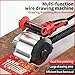 FECTOSAW 1380W Variable Speed Drum Burnishing Polisher, Constant Power Drum Sander & Metal Grinder with Dust Shroud for Rust Removal, Paint Stripping, Stainless Steel & Wood Finishing