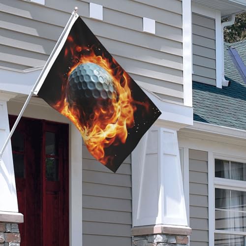 Drapeau pour extérieur 1,2x1,8m grand format avec œillets de fixation