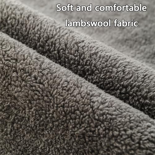 Tapis pour animaux pour canapé lit et cage de transport gris foncé S - 4