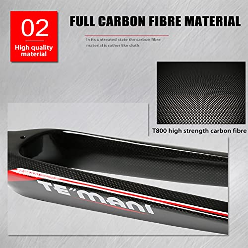 GRTE Forcella da Bicicletta T800 Full Carbon