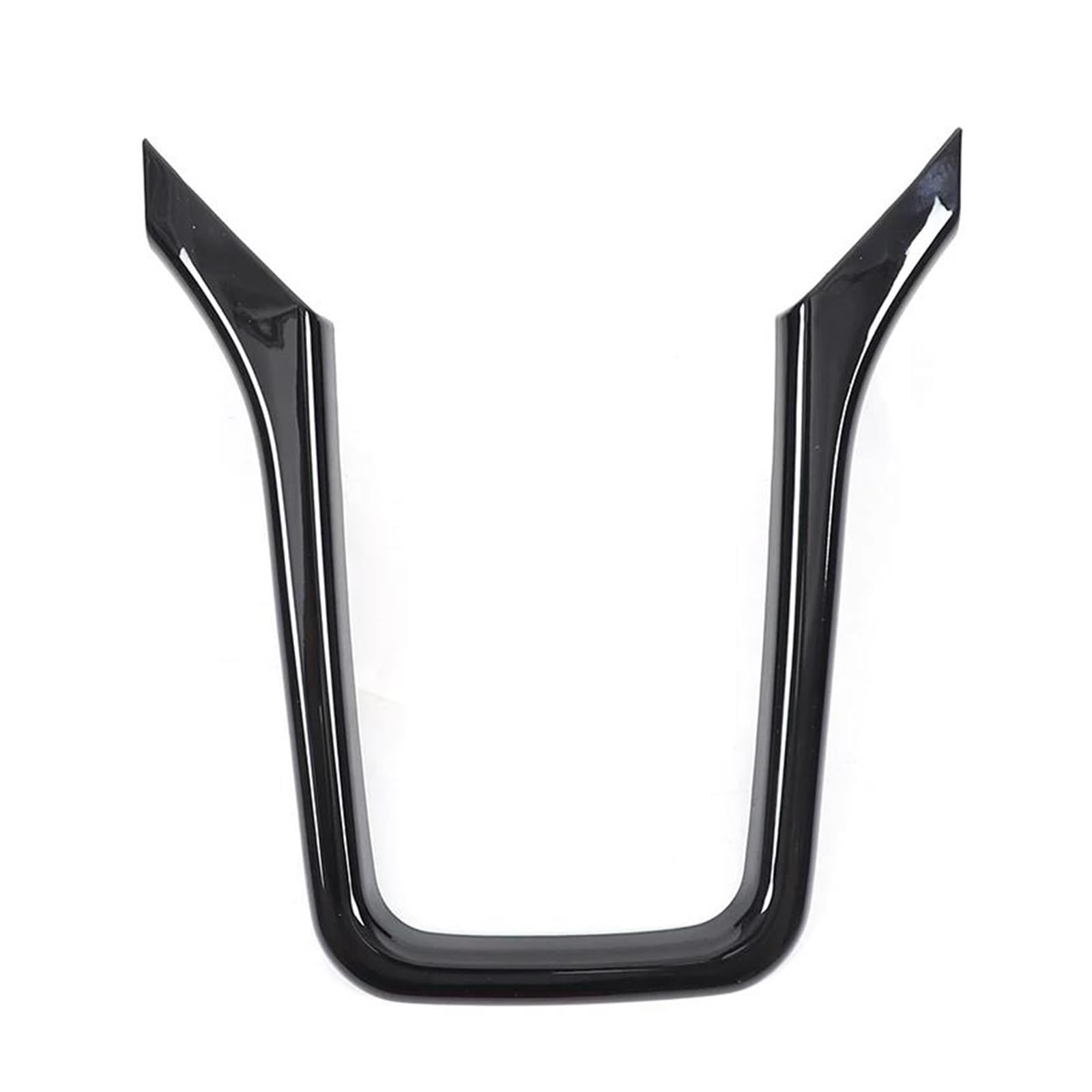 for Porsche for Cayenne 2011-2017 Car Center Console Decorative Frame Sticker Auto Parts(Black)