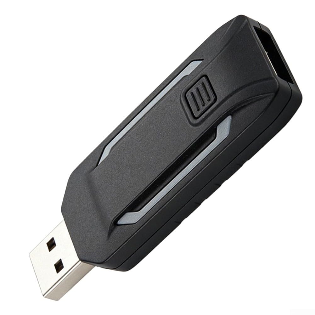 Oniissy Récepteur de volant N7 Racing pour PS5 Connexion en un clic pour les volants PXN V3 V9 V900 Adaptateur ABS compact Noir Accessoire de jeu Quick Match