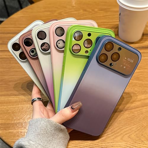 Coque iPhone 14 ProMax Aurora dégradé laser rigide mat