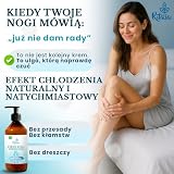 500 ml KREM-GEL NA ZMĘCZONE NOGI - BIO poprawia krążenie, żylaki, pajączki naczyniowe, opuchnięte nogi i stopy - Ritalia® Criogel z efektem zimna, silne działanie przeciwzapalne na żylaki