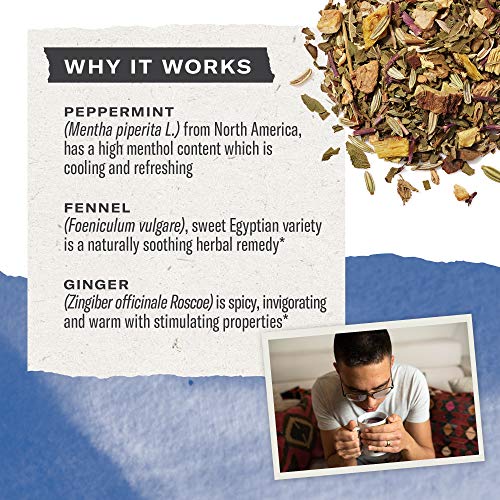 Image of Numi Organic Congest Away Tea, 48 Herbal Tea Bags, Caffeine Free