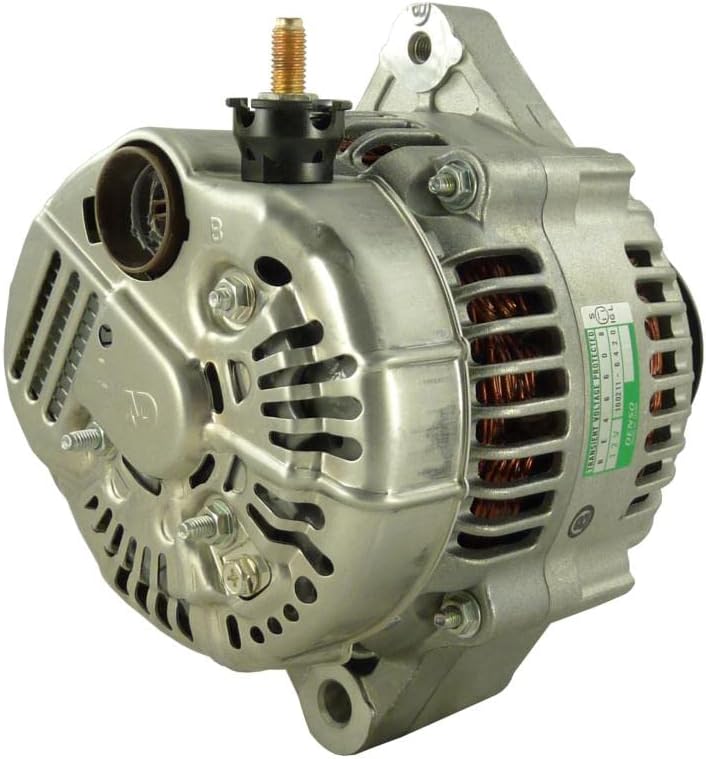New Genuine OEM Nippondenso Alternator Compatible with John Deere Ag Tractor 4700 4710 4Cyl 7610 7710 7800 8110 8310 9100 9200 9320 9520 6Cyl Replaces 100211-6420 RE46608 TY6762 TYP4349 1002116420